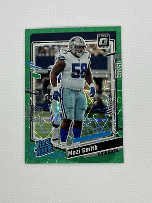 Mazi Smith 2023 Panini Optic Rated Rookie Green Velocity
