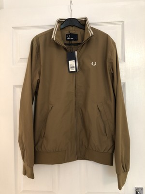 fred perry brentham jacket bronze