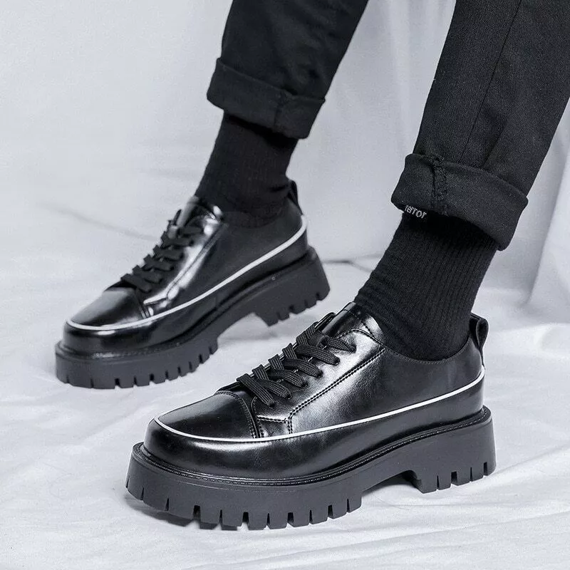 Men's Black Designer Sneakers