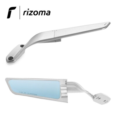 Stealth Silver Mirror Pair [Rizoma] Kawasaki ZX-6R 636 (2024-2025