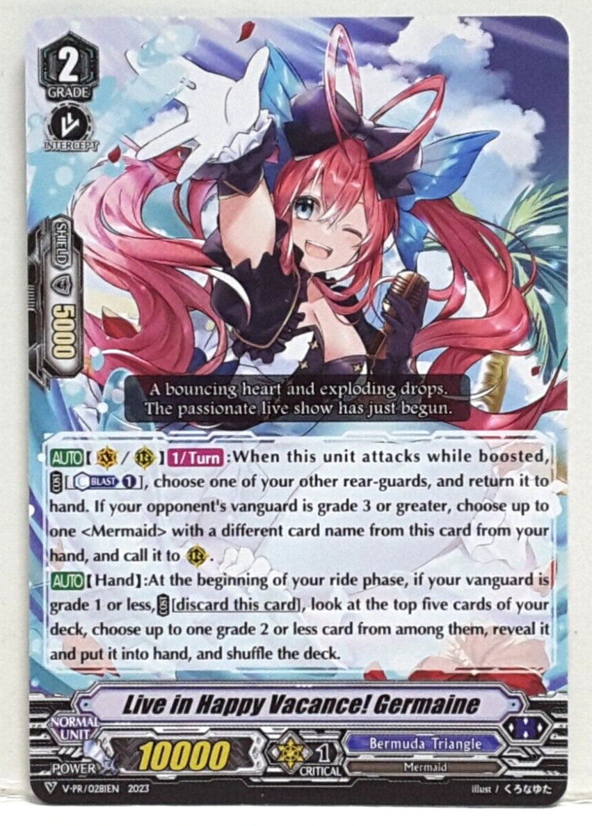 Cardfight Vanguard Live in Happy Vacance! Germaine V-PR/0281EN