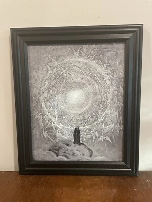 Gustave Dore Paradiso Dante's Inferno Framed Print 10x12 Divine Comedy Wall Art