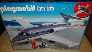 playmobil jet plane