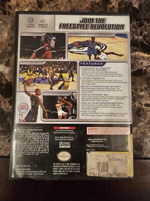 NBA Live 2004 Nintendo GameCube Complete Video Game With Manual