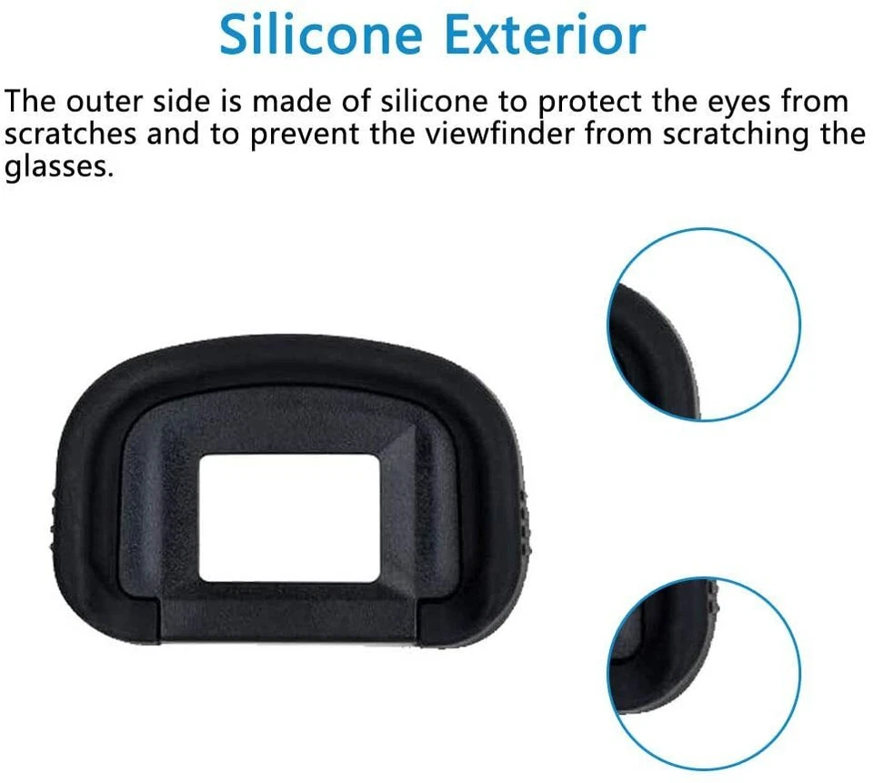 Rubber Eyecup EG For Canon EOS 1DX 1D Mark III 1D Mark IV EOS 5D Mark III - Image 4 of 4