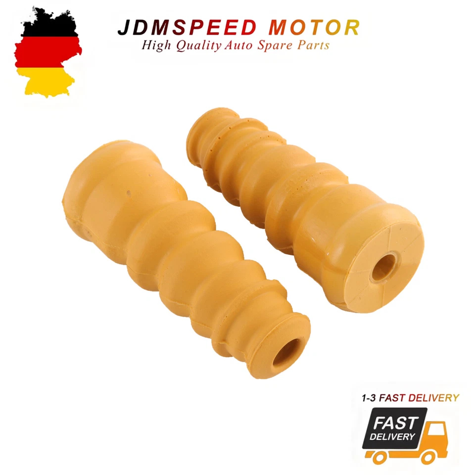 2X FÜR VW GOLF 4 5 POLO SCIROCCO SKODA RAPID ANSCHLAGPUFFER STOSSDÄMPFER HINTEN - Bild 3 von 4