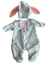 Tiny Treasures Dolls Easter Bunny Outfit Set Of Clothes by Kid Kreations New