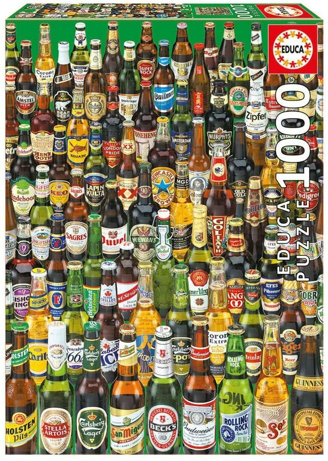 Beer Bottles Jigsaw Puzzle 1000 piece jigsaw puzzle 680mm x 480mm (pl