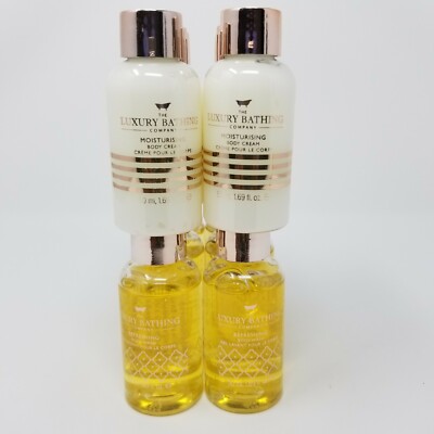 Grace Cole The Luxury Bathing Company Body Wash Body Cream Travel Size