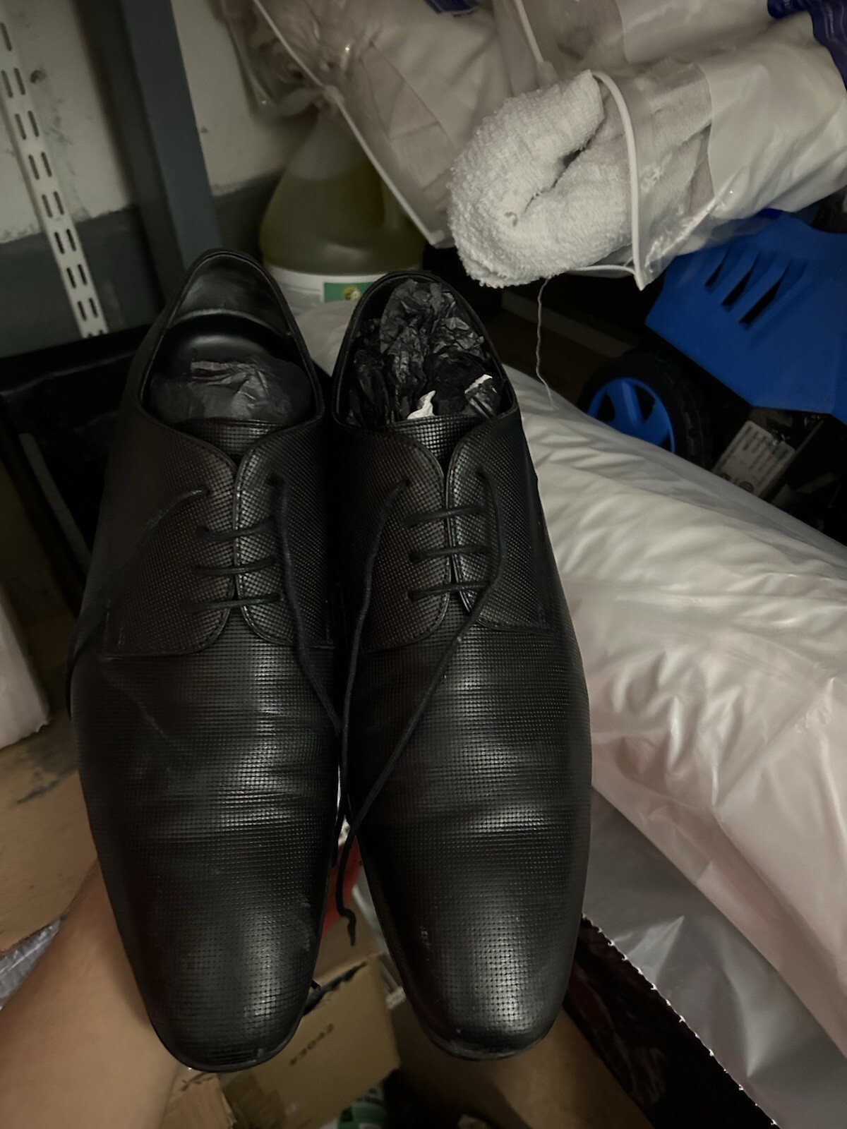 SAOLA HUGO BOSS 50385015 Stivali da uomo Nero