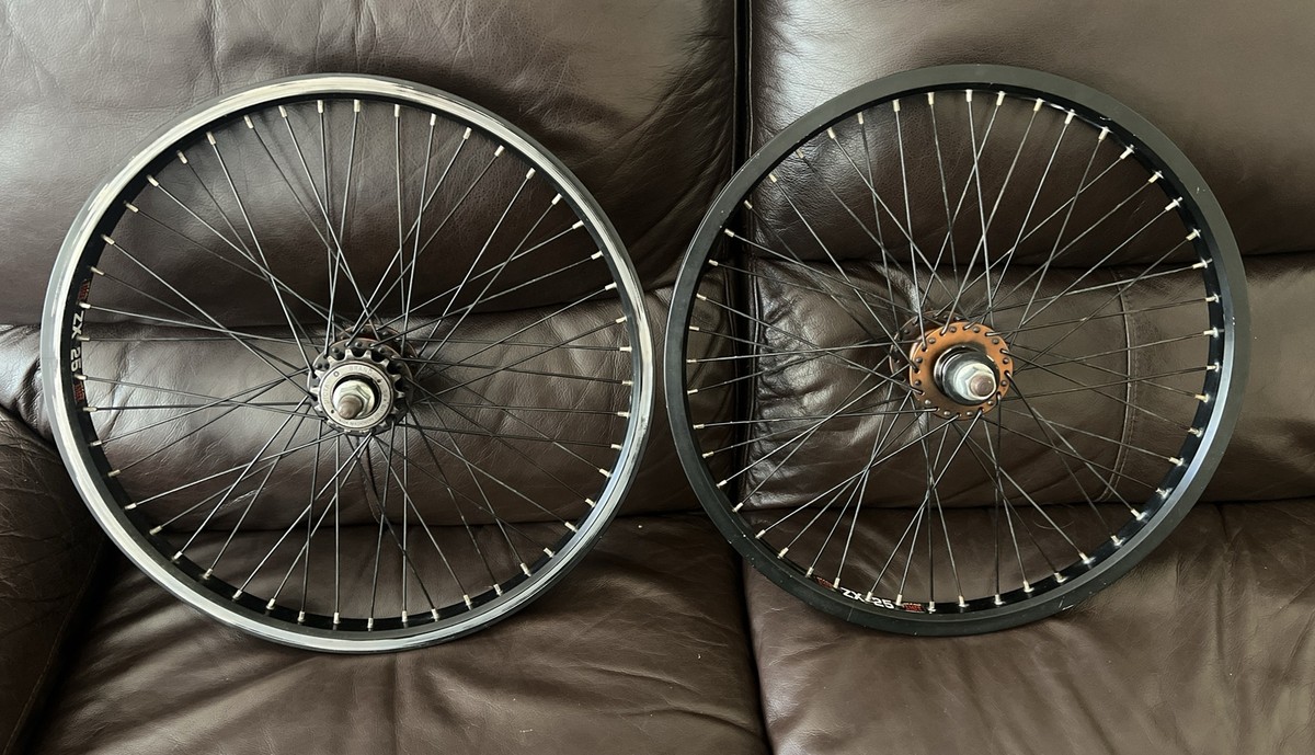Sun Rims zx25 front/rear 48 Spoked Wheel Set - USED | eBay Sun Rims zx25 front/rear 48 Spoked Wheel Set - USED | eBay