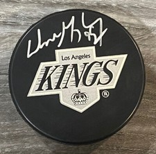 Wayne Gretzky Signed Los Angeles Kings UDA Upper Deck Puck FULL NAME SIG L@@K