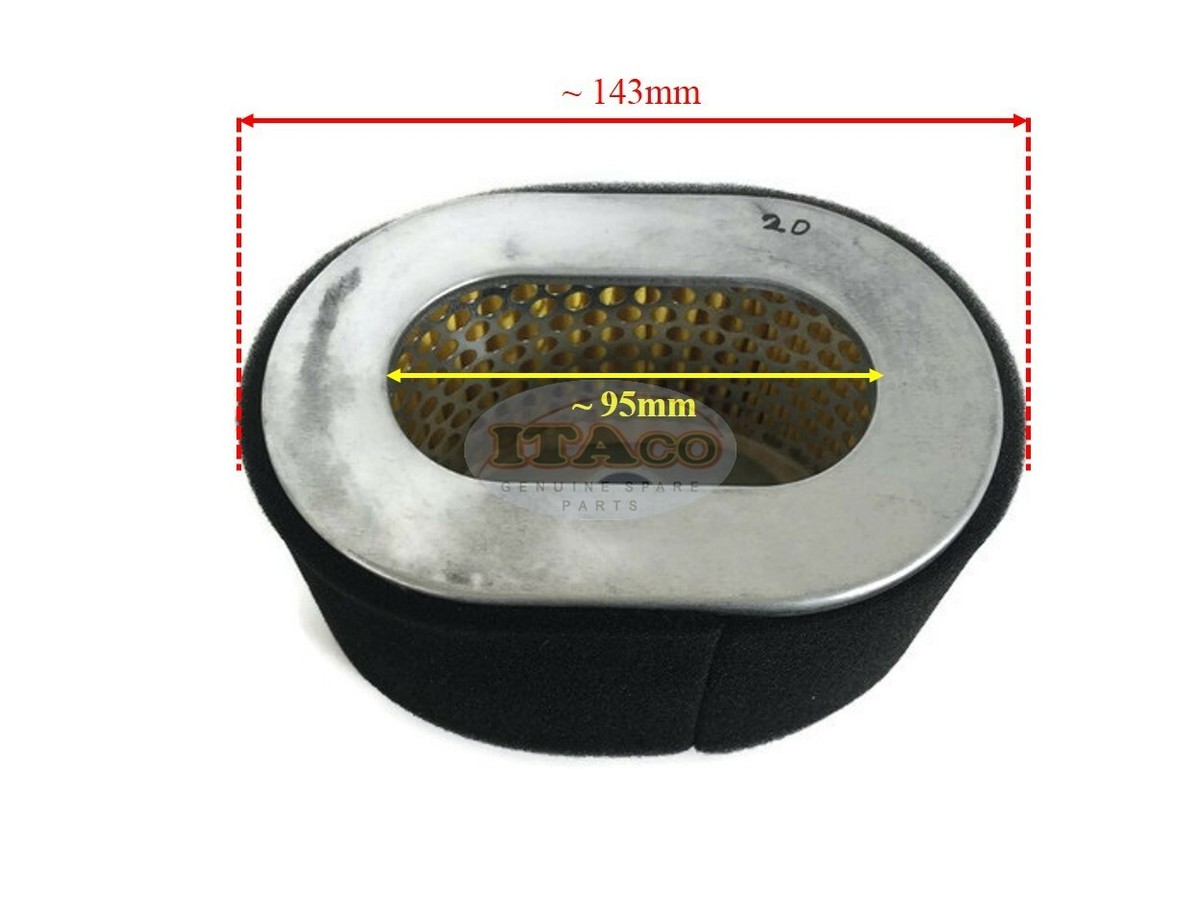 Air Filter Cleaner Element 114650-12590 Yanmar L90 L100 186F 186FA