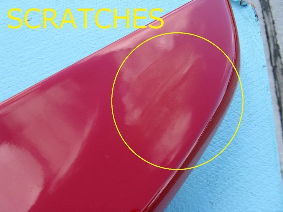 11 12 13 14 15 16 SCION TC TAPA MALETERO TRASERO ALERÓN LABIO EMBLEMA ROJO pt29a-21120xx Foto 4 de 4