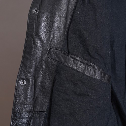 ALL SAINTS Leather Jacket MEDIUM Mens Brown Biker Bomber Celebrity Grail ARCHIVE - Picture 19 of 22