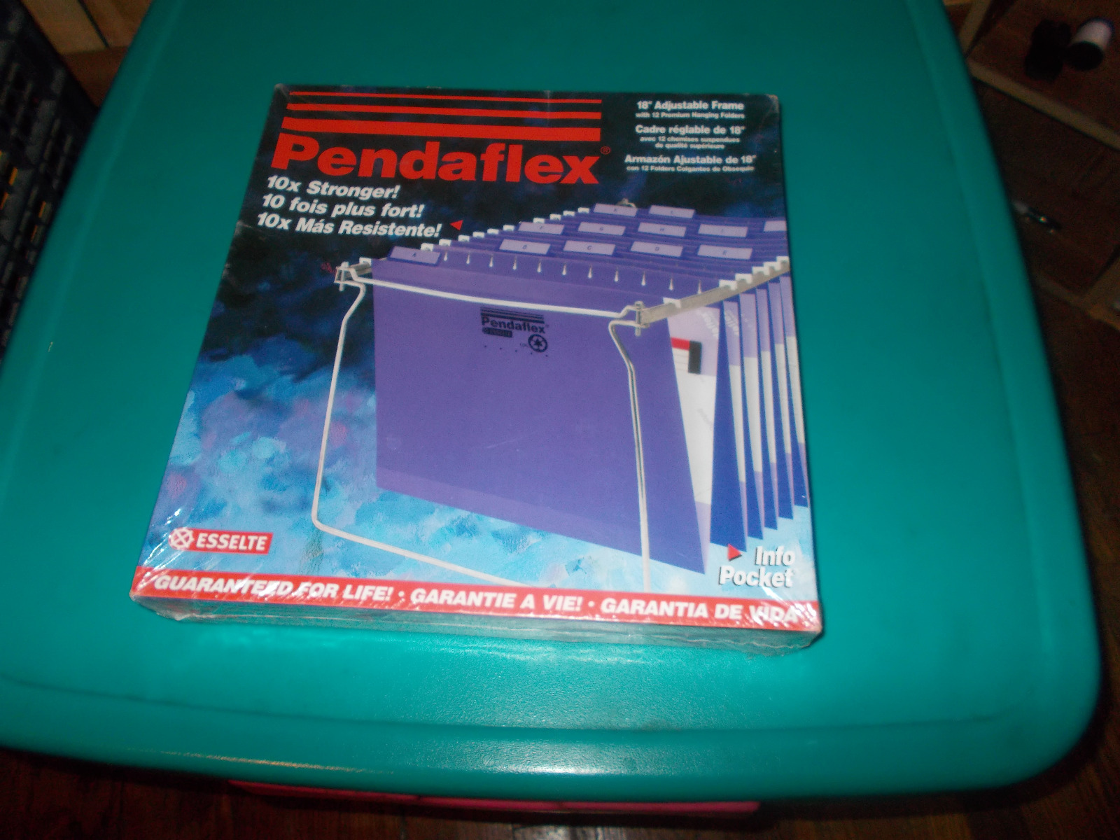 Pendaflex Frame Kit 12 Hanging Folders Metal Adjustable File Frame Kit