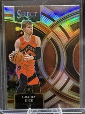 2023-24 Panini Select - Gradey Dick (RC) - Silver Prizm - Premier Level - #126