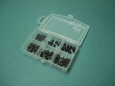 Barrel clip assortment - auto body, sheet metal, emblem tubular retainer nuts 