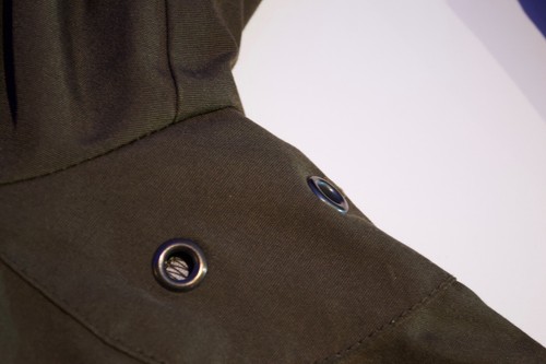 Lyle & Scott casual thin jacket coat khaki green LS Collared Button Mens Sx. Sm - Picture 11 of 22