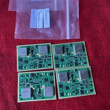 LOT OF 4 TRAINING SYNTHESIZER COMPONENT MOTHERBOARDS - UNK MAKE or CAPACITY k1 