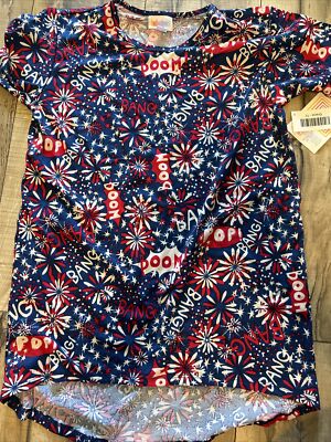 Haut Lularoe Gracie – Taille 12 – Neuf Avec étiquette – Modèle Americana
