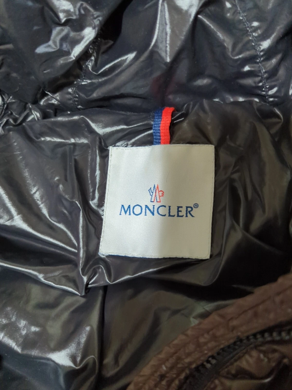 Cappotto in pelliccia Moncler LUCIE marrone donna taglia 1