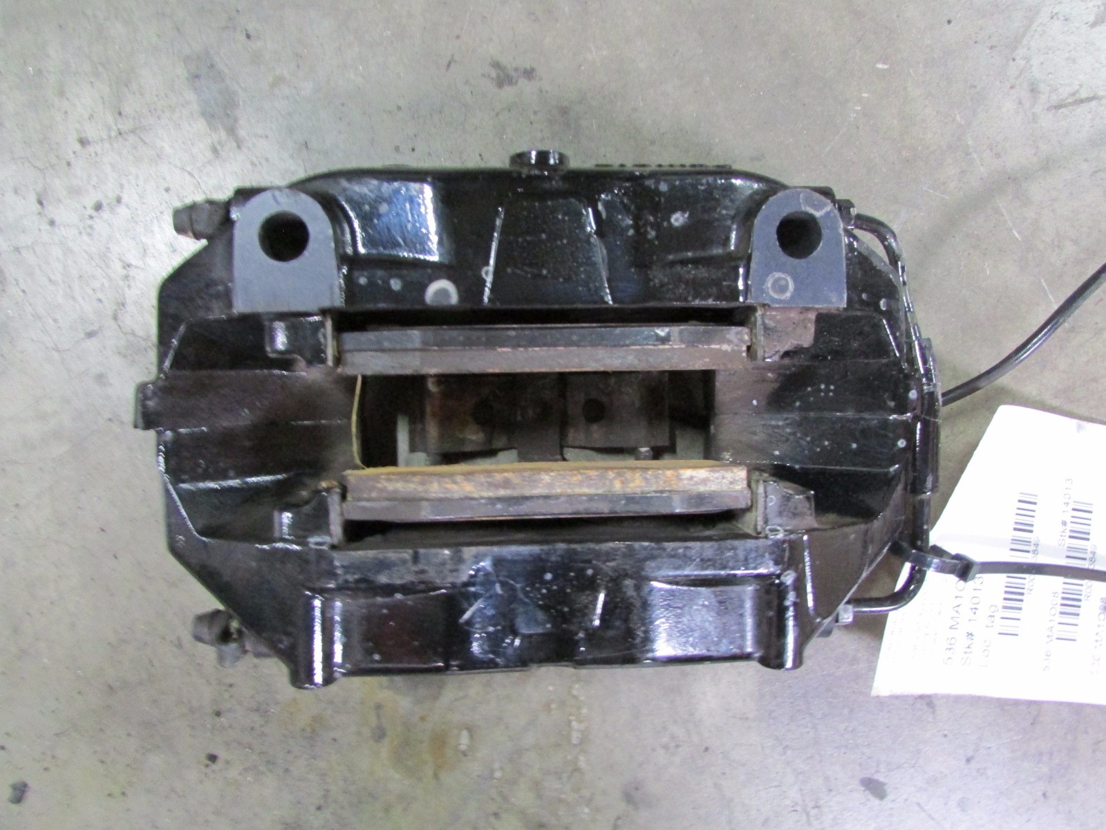 Maserati Granturismo, LH Left Rear Black Brake Caliper, Used, P/N 212103