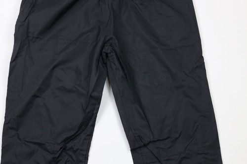 Vintage 90s Brooks Running Mens XL Distressed Ripstop Nylon Jogging Pants Black - Picture 12 of 13
