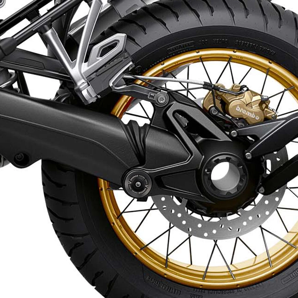 Protector deslizante de choque Cardan carcasa de transmisión final para BMW R1200GS R1250GS LC ADV Foto 2 de 4