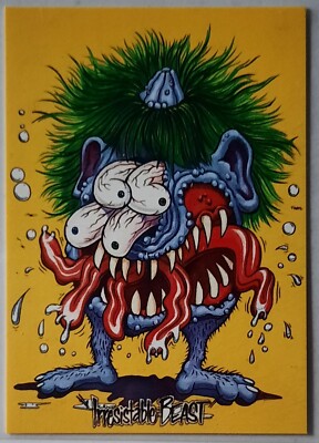 1996 Rat Fink card 