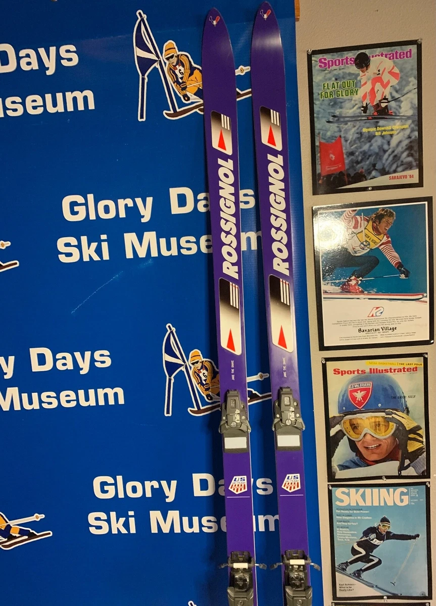 Vintage Rossignol 4G Equipe207cm CircLate80Early90 NEVER skied Tyrolia490binding