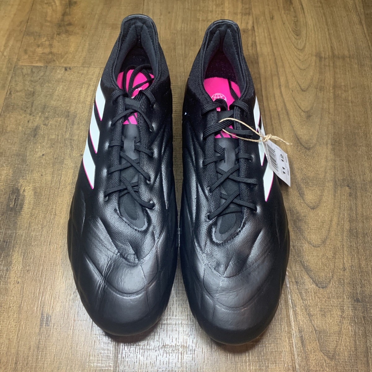 Adidas Copa Pure.2 FG Leather Soccer Cleats Black Pink