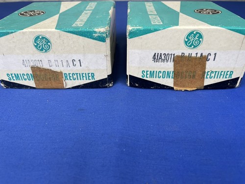 2 Rectificadores Semiconductores GE De Colección - Modelo 4JA3011 BH1 AC1 - Cajas Originales - Imagen 4 de 11