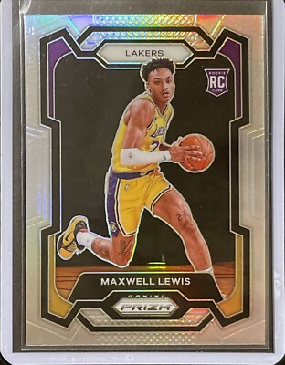 Maxwell Lewis - Rookie - 2023-24 Panini Prizm - Silver Prizm #143