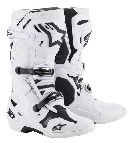 Alpinestars Mens MX Offroad 2019 Tech 10 Boots White 9