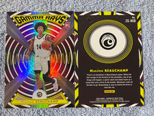 MarJon Beauchamp Bucks 2022 Panini Chronicles draft Gamma Rays ZG-MJB free ship