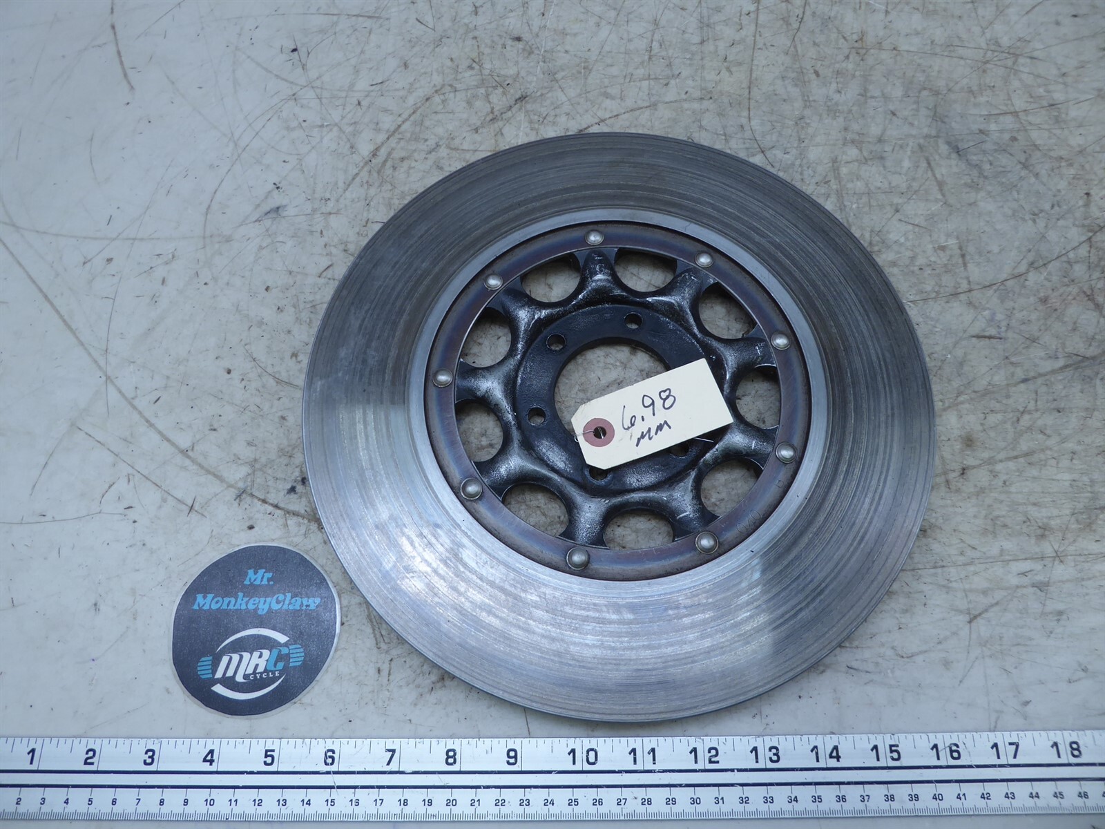 1970 Honda CB750 K0 SOHC H1042. front brake rotor disc #1 | eBay