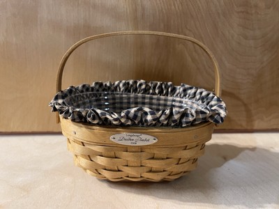 Longaberger 2008 Dresden Tour Basket 7'' x 4'' x 4.75'' tall