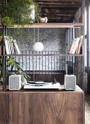 Aktivlautsprecher Bluetooth aptX USB optisch Sub Out,Grau, Ruark MR1 MKII NEU