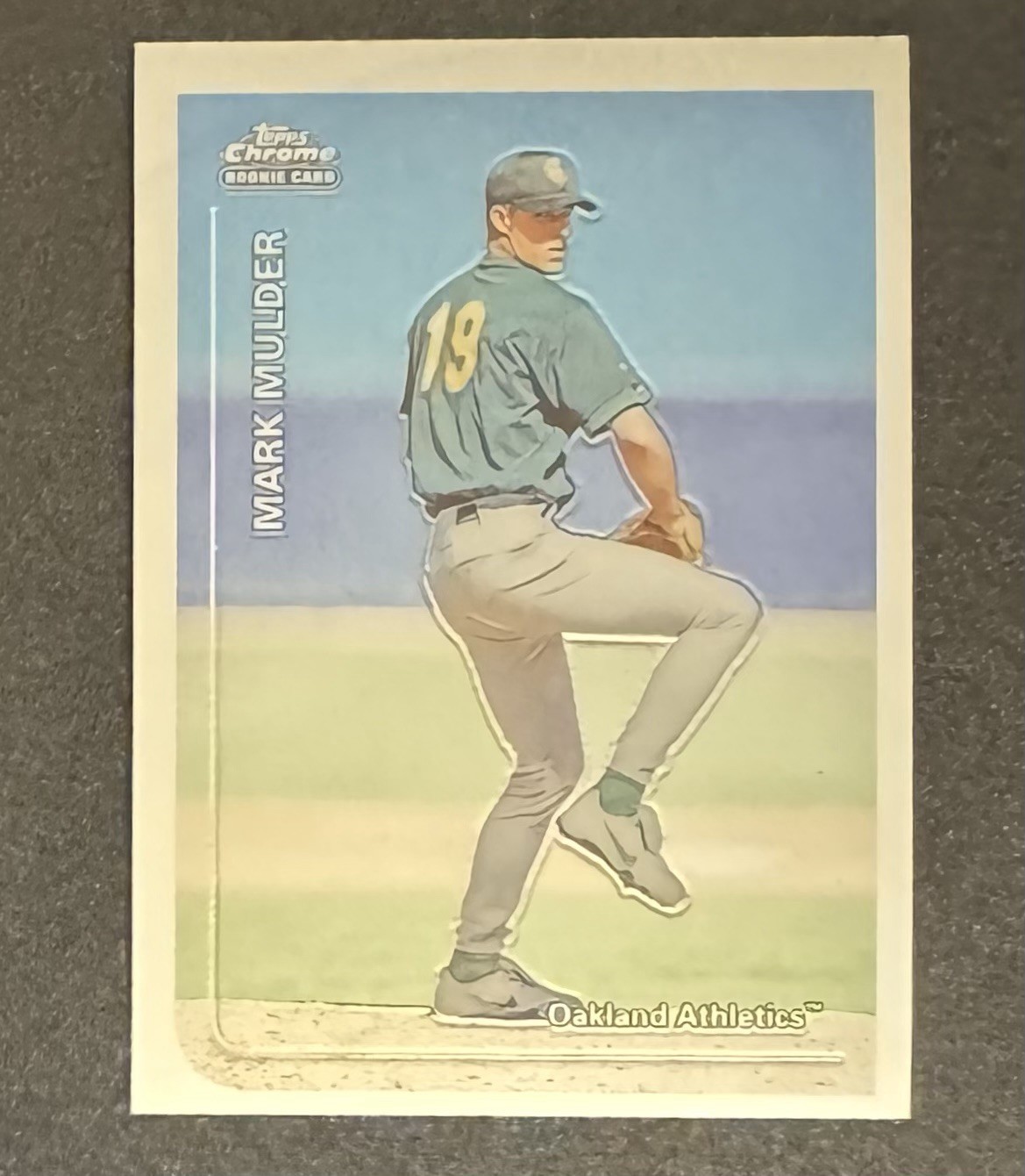 Mark Mulder #T8 (Baseball Cards 1999 Topps Chrome Traded) — is it worth grading?