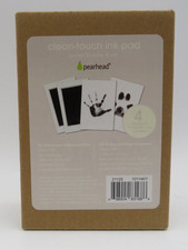 Pearhead Clean-Touch Ink Pad Kit Inkless Handprint and Footprint Pad NEW SEALED