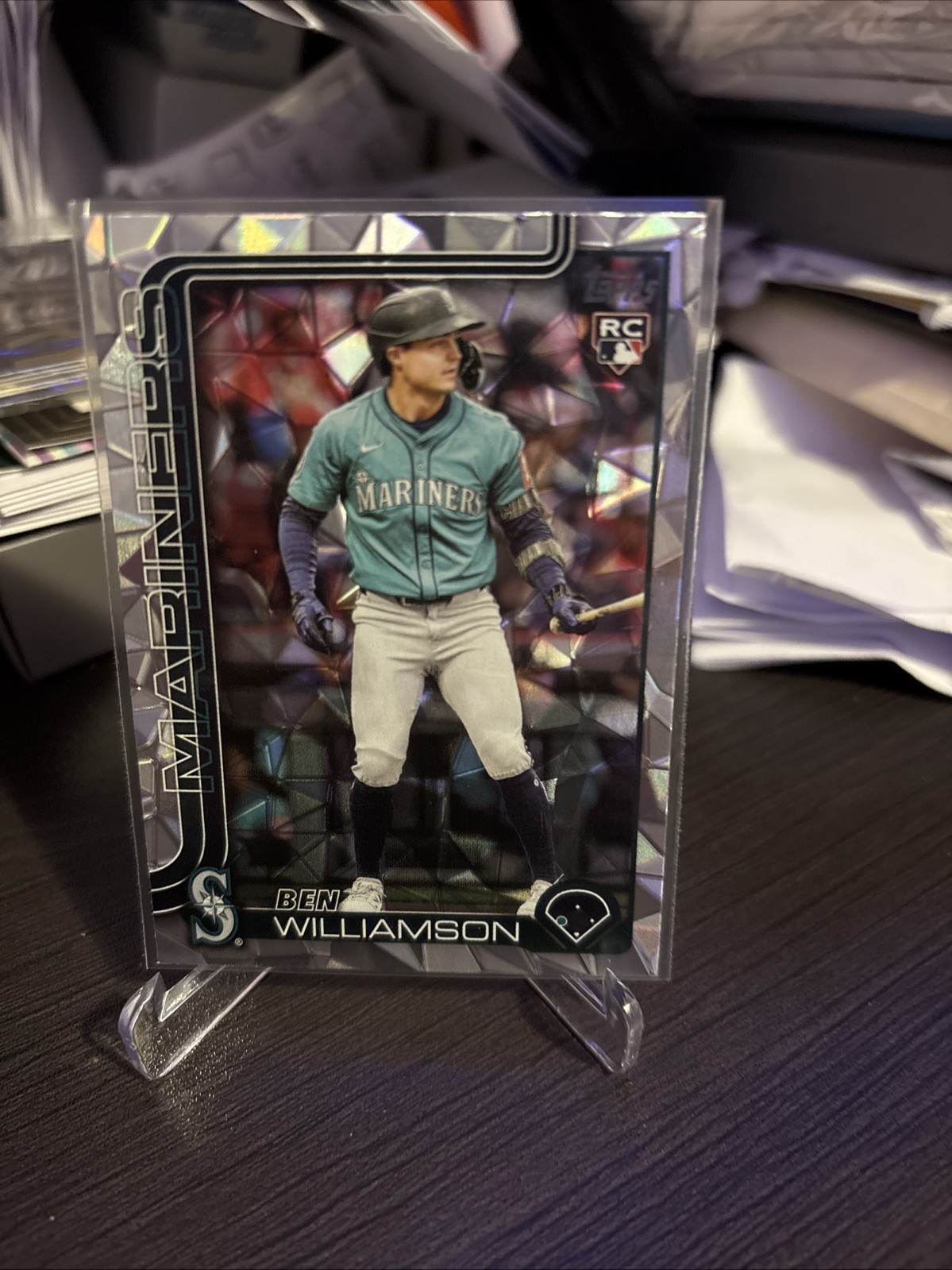 2025 Topps Update Series - Ben Williamson #US130 Diamante Foil (RC)
