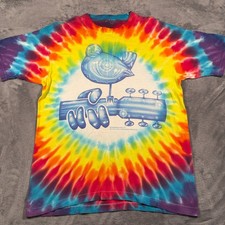 Vintage 1994 Woodstock Music Festival T-Shirt Mens Medium Tie Dye Single Stitch