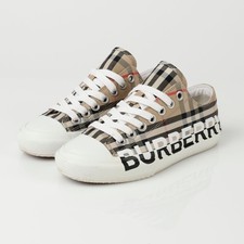 Burberry Vintage Check Logo Print Sneakers 35 145742140