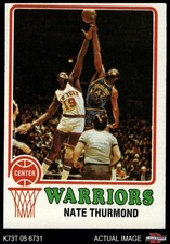 1973 Topps #5 Nate Thurmond Warriors HOF Bowling Green 3 - VG