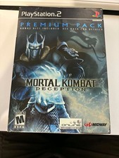 Mortal Kombat Deception Premium Pack Playstation 2 Good Condition