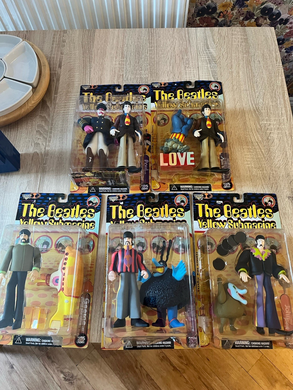 McFarlane Toys the Beatles Yellow Submarine Action Figure 1999 Boxed Complete