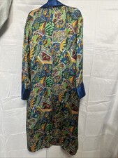 Vintage silk japanese kimono Robe Dragon Unisex Size Mens Medium.