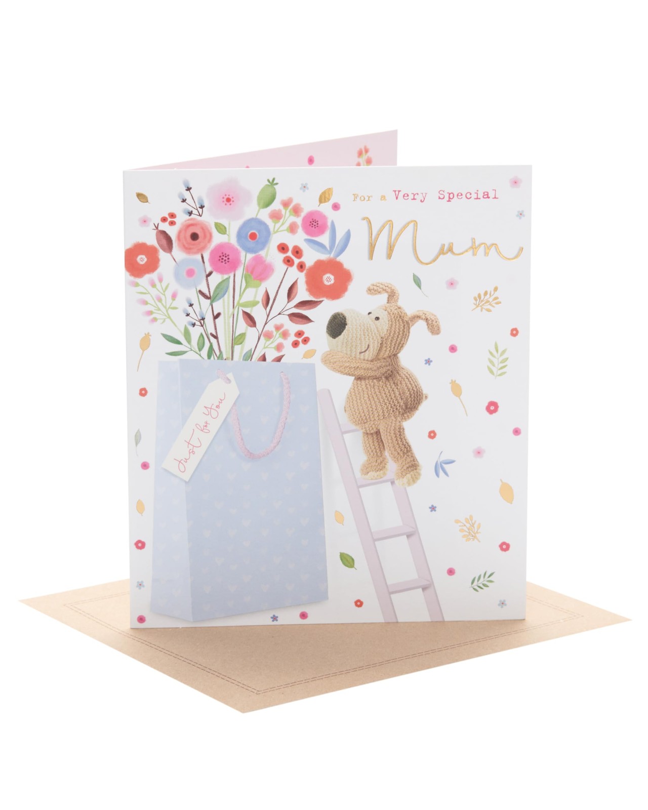 Boofle | Birthday Card for Mum | Happy 165 x 190 mm, Multi-Coloured