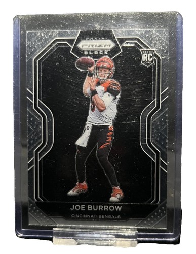 2020 Panini Chronicles - Prizm Black #PB-1 Joe Burrow (RC) - Foto 1 di 2
